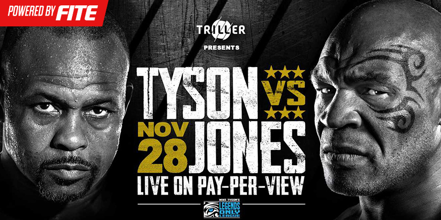 FITE’s Gonna Knock You Out with the Iconic Tyson vs. Jones PPV Event