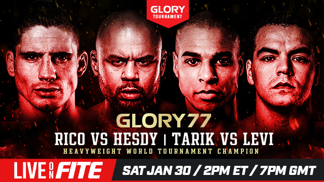 GLORY 77 Kicks in the New Year on FITE Pay Per View