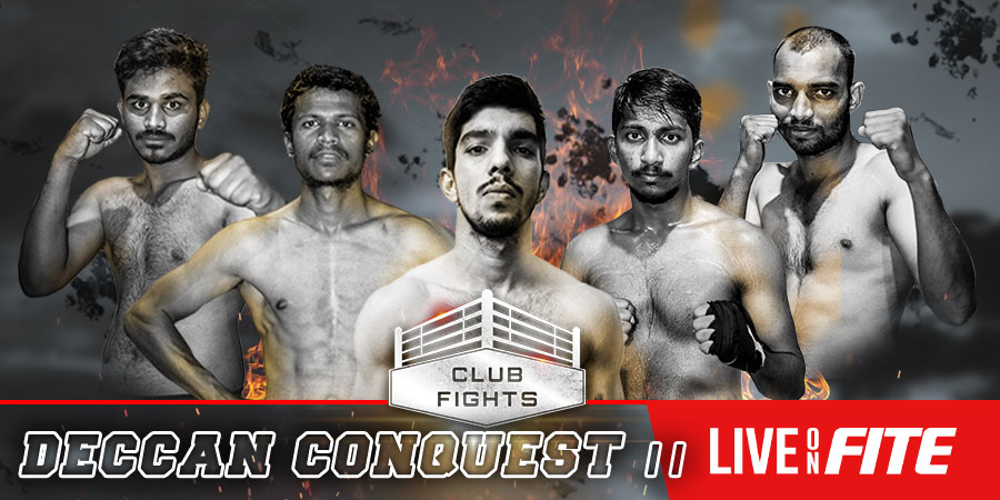 Club Fights’ Deccan Conquest II Debuts on FITE Pay Per View