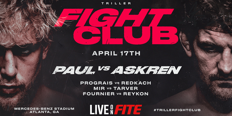 Triller Fight Club Announces Undercard Additions; Prograis vs. Redkach; Legends Antonio Tarver vs. Frank Mir and Joe Fournier vs. Social and Music Sensation Reykon On April 17th