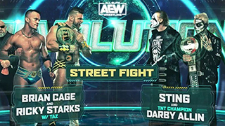 Team Taz vs. Sting & Darby Allin