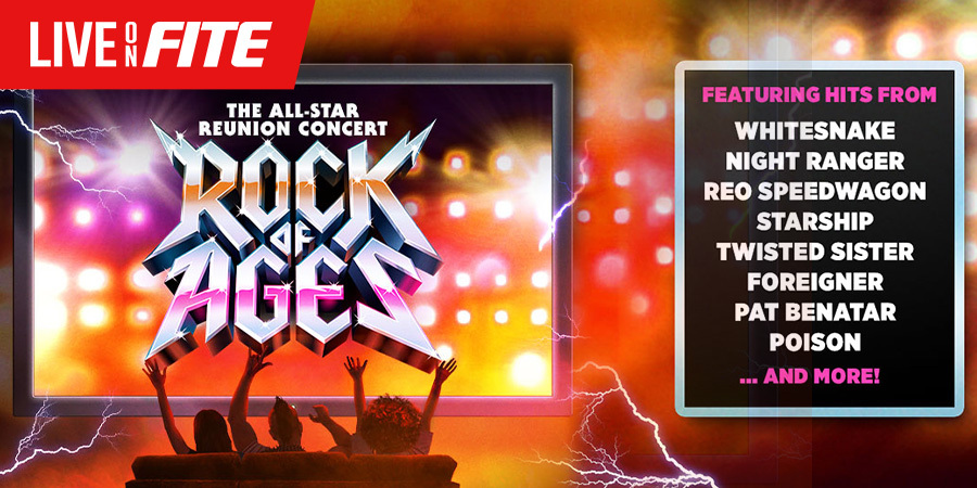 The Best-Reviewed, Most-Nominated, Longest-Running (hair band) Musical of All Time - Rock of Ages - to Stream a Live, One-Night Only, Global All-Star Reunion Concert