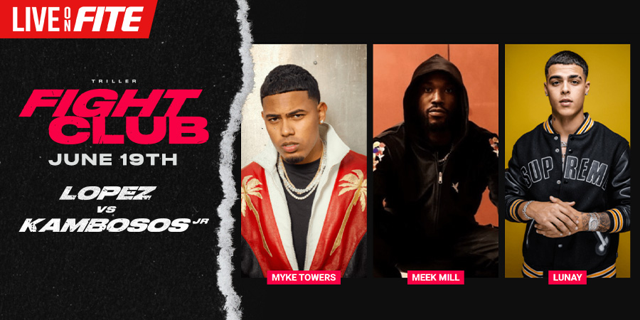 Triller Presents First Concert of New Triller Live Concert Series With Superstars Meek Mill, Myke Towers and Lunay in a Full-Set Concert Directly Before Boxing’s Biggest Event of the Year, the Not-To-Be-Missed Triller Fight Club June 19 Extravaganza at loanDepot park, With More Acts To Be Announced