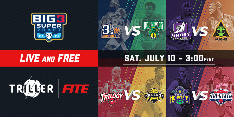Live & Free on FITE & Triller: BIG3 2021 Season