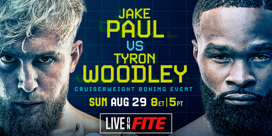Jake Paul vs Tyron Woodley Showtime PPV® Event Available Across Digital Streaming And Cable, Satellite & Telco Television Platforms Globally