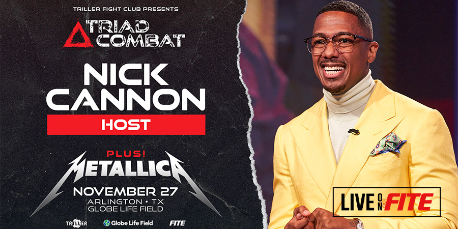 Nick Cannon Tapped to Emcee Triad Combat on Saturday November 27