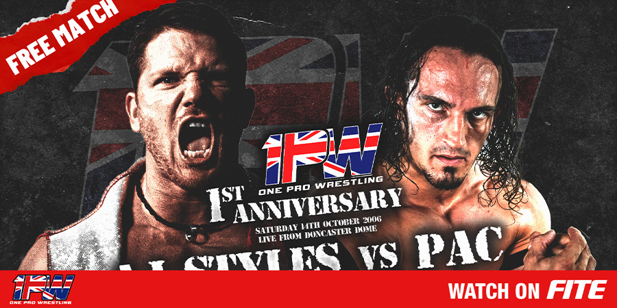 Legendary British Professional Wrestling Promotion 1PW Relaunches on FITE