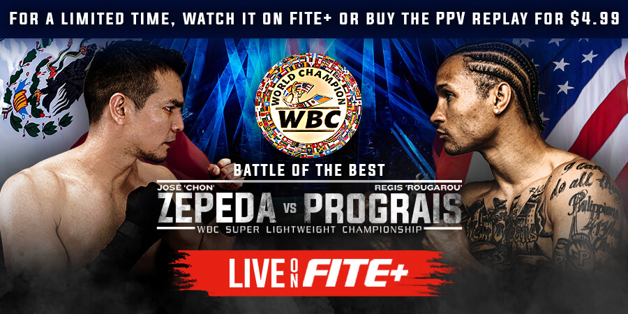 Last Chance Special Offer: Watch Prograis vs. Zepeda on FITE