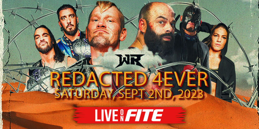 Wrestling Revolver Redacted 4ever HOT TAKE