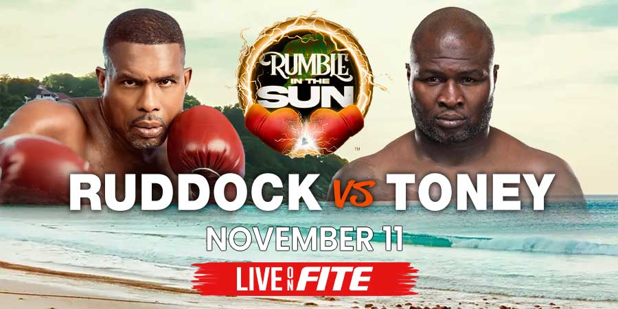 Boxing Legends Donovan ‘Razor’ Ruddock and James ‘Lights Out’ Toney Will Rumble In The Sun On November 11