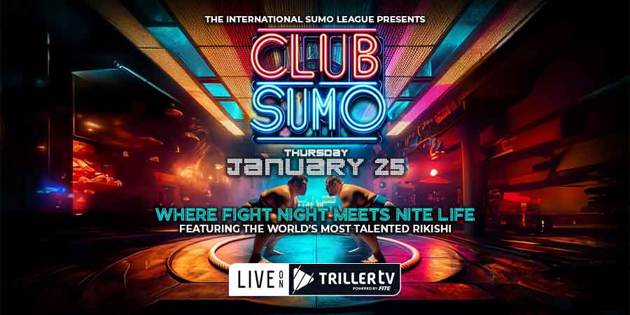 Championship Sumo Wrestling in the U.S. Now on TrillerTV
