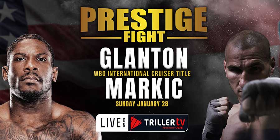 Prestige Fight Night: Brandon Glanton vs. Emil Markic Live from France