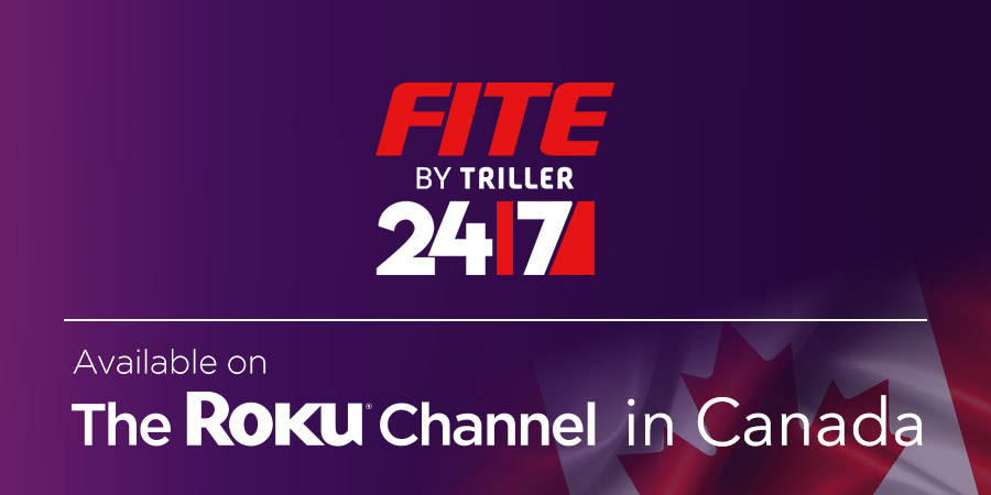 FITE by Triller 24/7 now on The Roku Channel in Canada