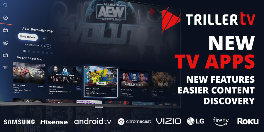 TrillerTV Brings New Features and Easier Content Discovery with the Launch of New TV Apps for Connected TVs and Roku