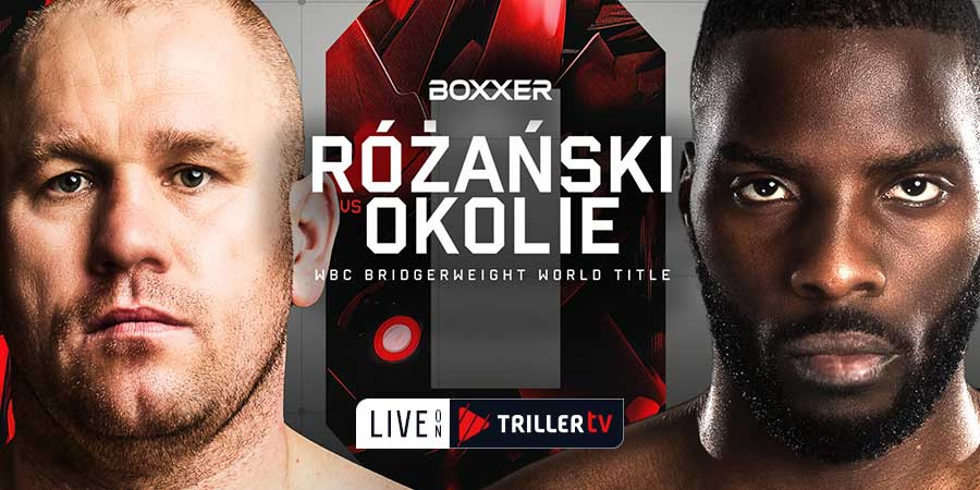 Lukasz Różański vs Lawrence Okolie live on TrillerTV