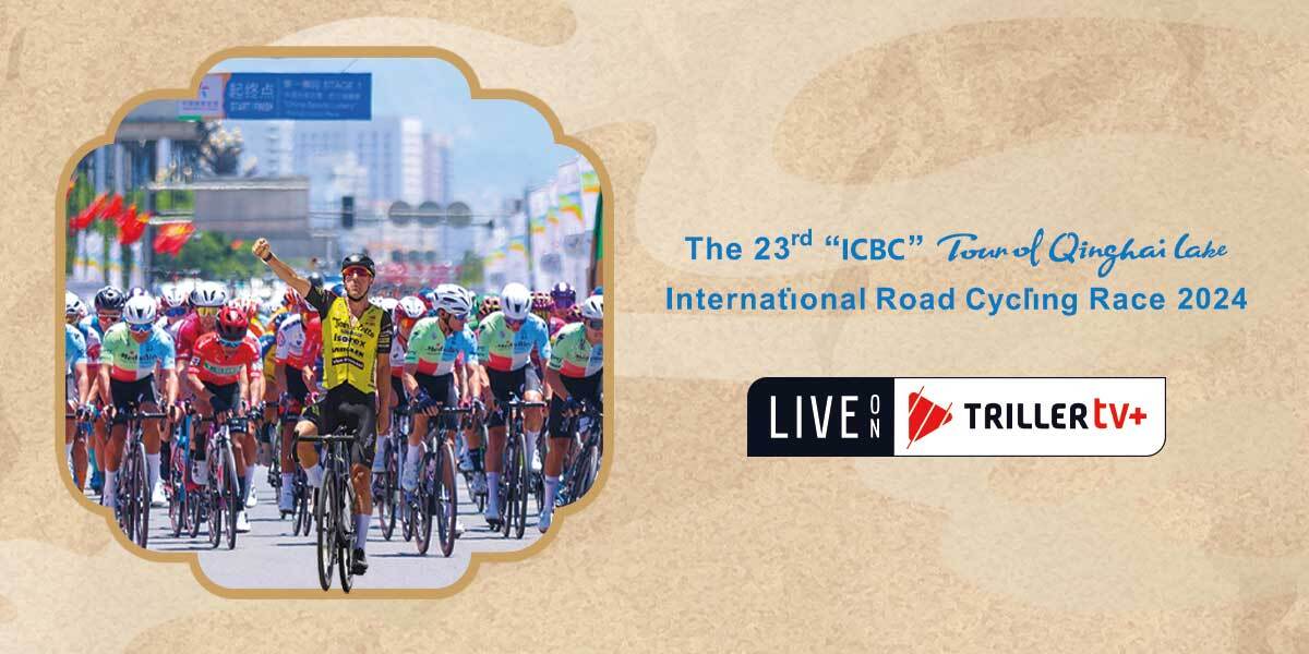 Cycling’s UCI Tour of Qinghai Lake Live on TrillerTV+
