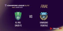 AFC Champions League Final: Al-Ahli vs Kawasaki on TrillerTV+