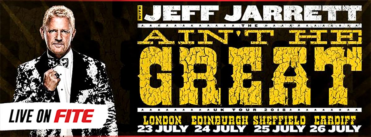 Jeff Jarrett: Ain’t He Great! Tour Set to debut LIVE on FITE on July 25