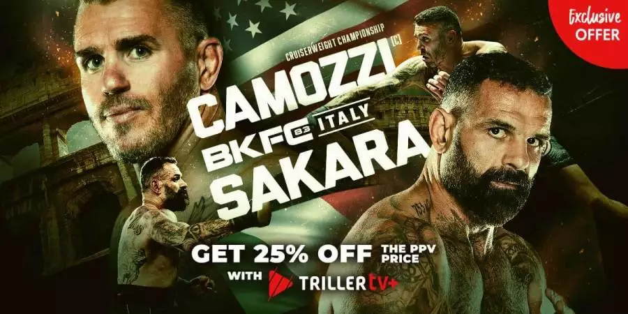 BKFC 83 Italy: Camozzi vs Sakara in Rome – Live on TrillerTV (Oct 25, 2025)