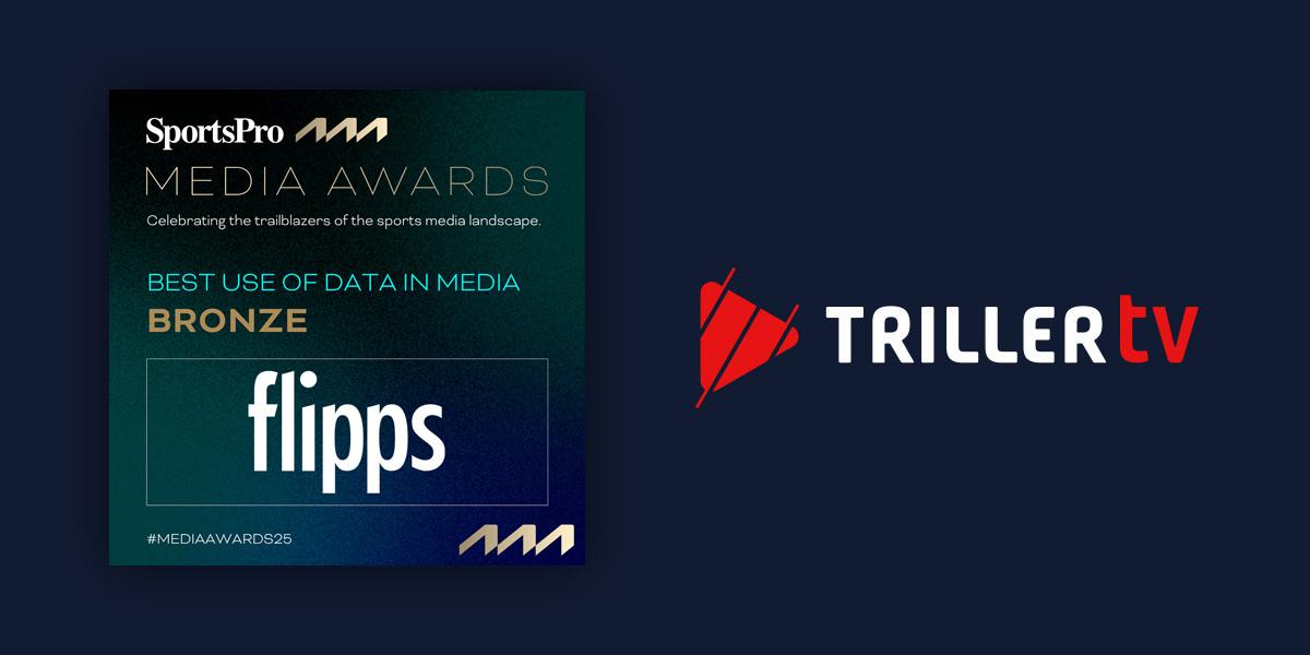 Flipps Media Wins Bronze at 2025 SportsPro Media Awards for its DTC Sports Streaming Platform, TrillerTV