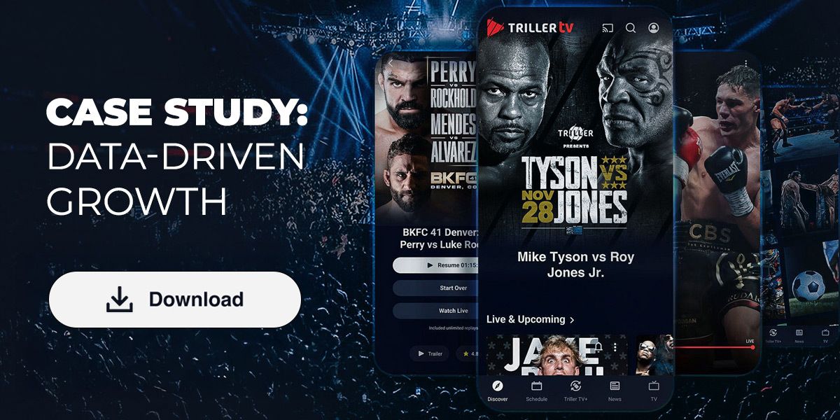 TrillerTV’s Digital Sports Media Transformation Through Predictive Insights and Real-Time Personalization