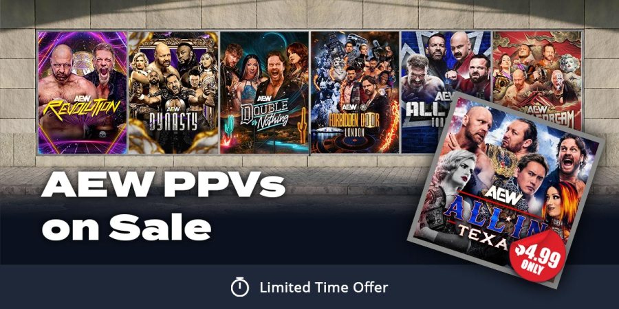 AEW PPVs on Sale: Lowest Prices Ever on TrillerTV For a Limited Time