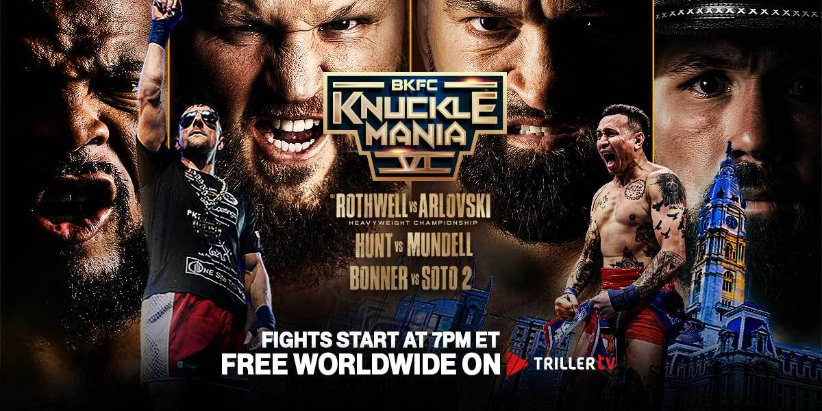 BKFC KnuckleMania VI: Free Live Stream on TrillerTV